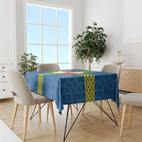 Pembrokeshire Wales Tablecloth Flag And Map Celtic Style - Wonder Print Shop