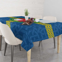 Pembrokeshire Wales Tablecloth Flag And Map Celtic Style - Wonder Print Shop