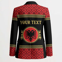 Personalized Albania Eagle Blazer Red and Black Heritage - Wonder Print Shop