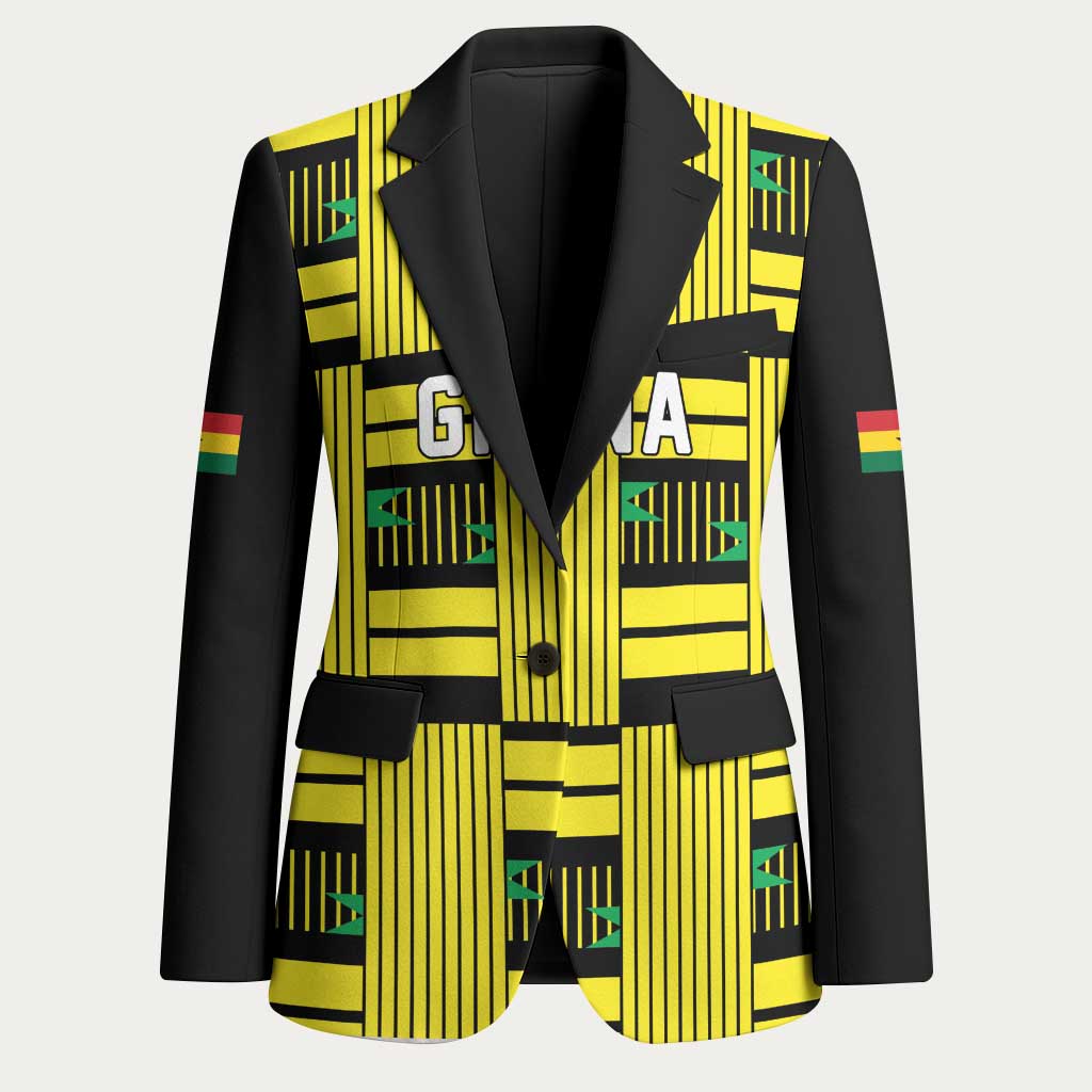 Custom World Football 2026 Ghana Blazer Rise With The Black Stars