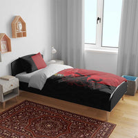 Italy Aosta Valley Bedding Set Emblem With Flag Style - Wonder Print Shop
