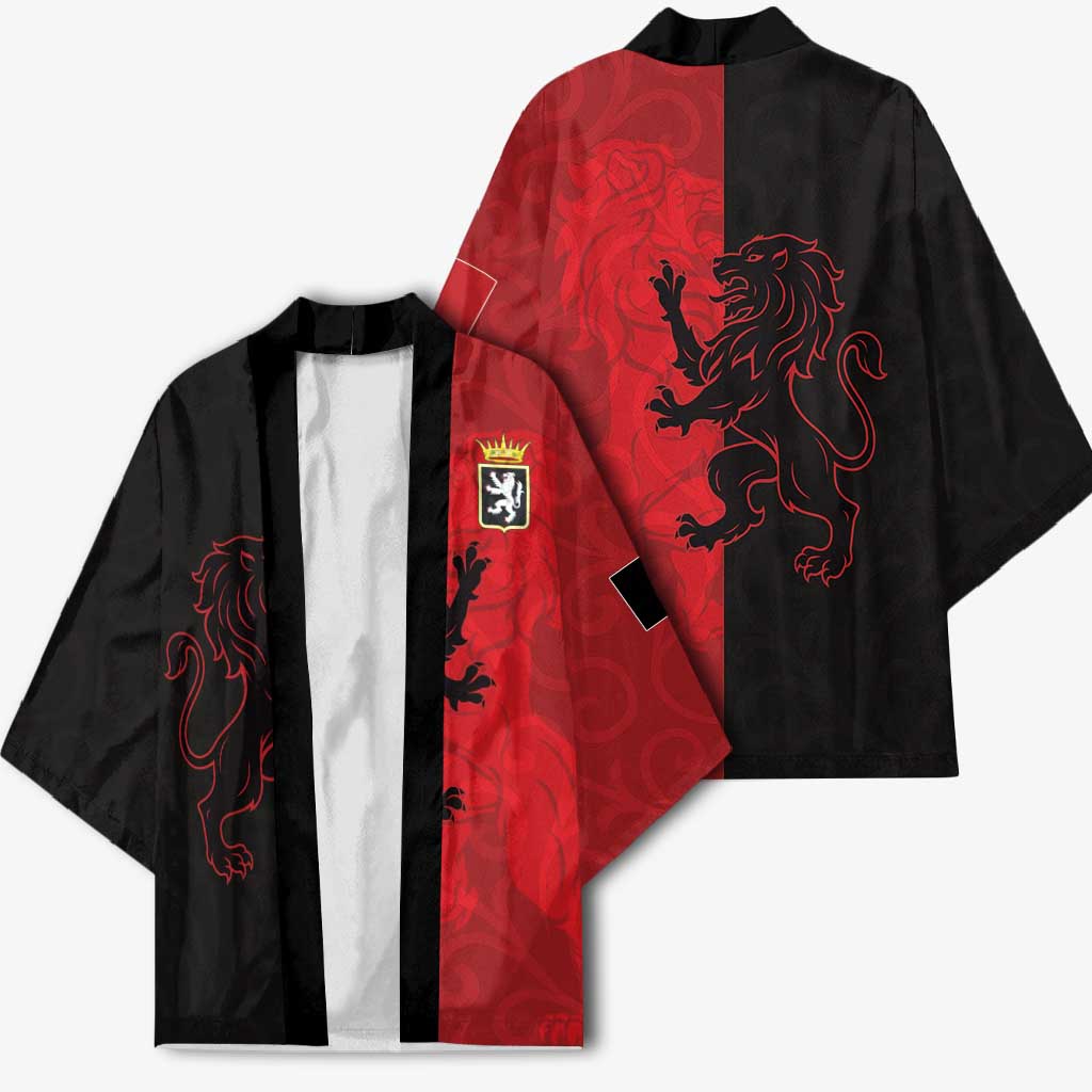 Italy Aosta Valley Kimono Emblem With Flag Style LT19