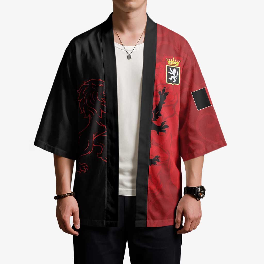Italy Aosta Valley Kimono Emblem With Flag Style LT19