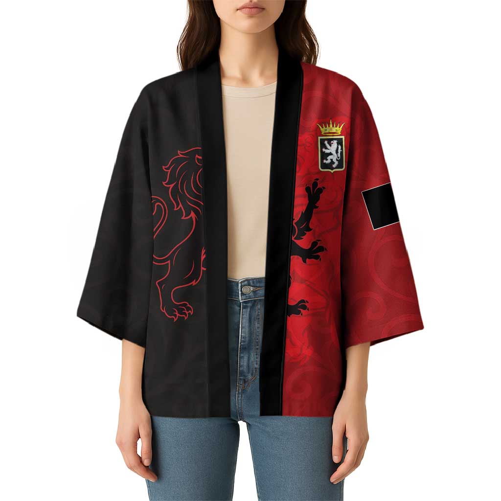 Italy Aosta Valley Kimono Emblem With Flag Style LT19