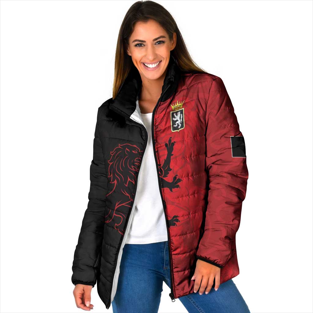 Italy Aosta Valley Padded Jacket Emblem With Flag Style LT19