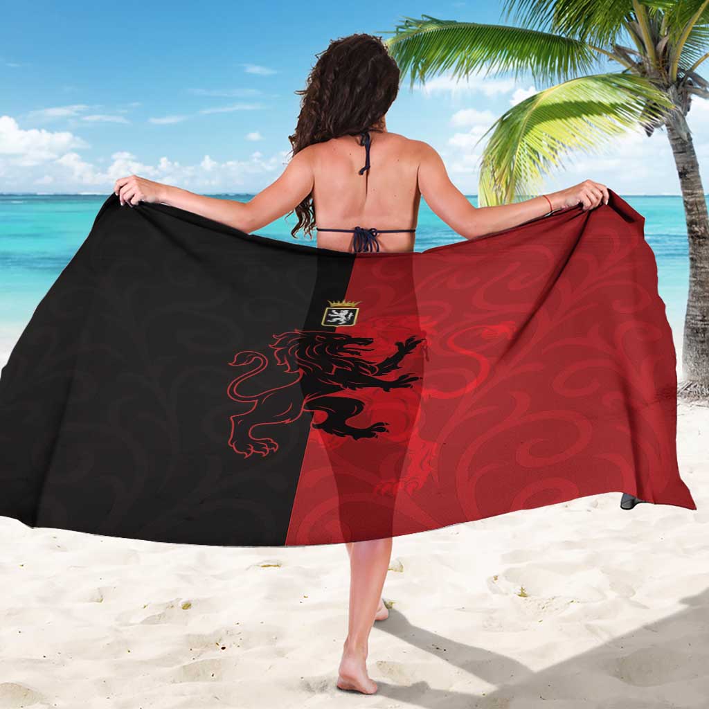 Italy Aosta Valley Sarong Emblem With Flag Style - Wonder Print Shop