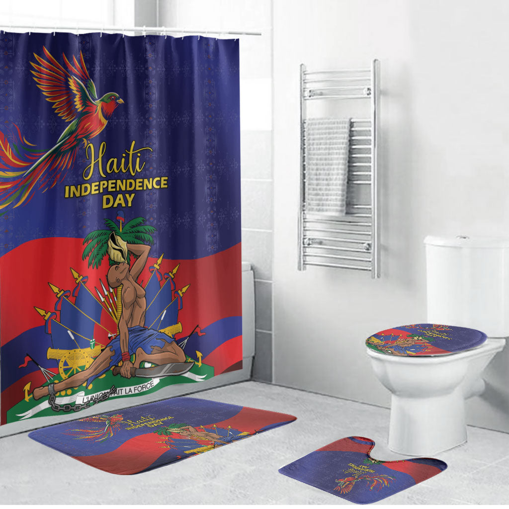 Haiti Independence Day Bathroom Set Ayiti Freedom Heritage