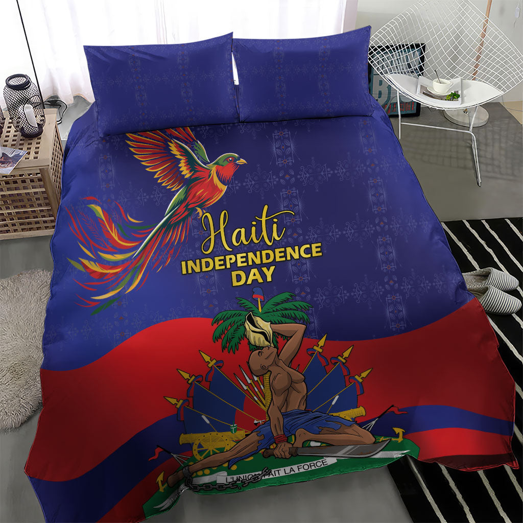 Haiti Independence Day Bedding Set Ayiti Freedom Heritage