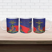 Haiti Independence Day Ceramic Mug Ayiti Freedom Heritage