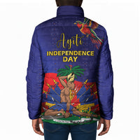 Haiti Independence Day Padded Jacket Ayiti Freedom Heritage