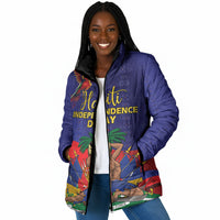 Haiti Independence Day Padded Jacket Ayiti Freedom Heritage
