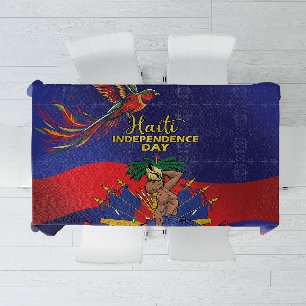 Haiti Independence Day Tablecloth Ayiti Freedom Heritage