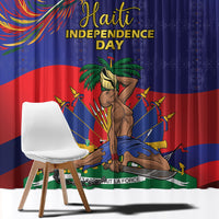 Haiti Independence Day Window Curtain Ayiti Freedom Heritage