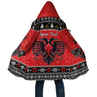 Personalized Albania Christmas Eagle Cloak The Double-headed Eagle - Wonder Print Shop