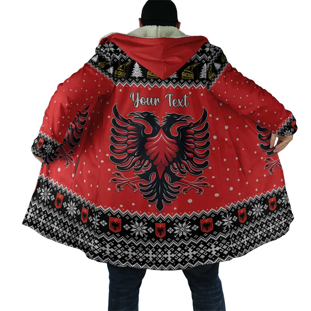 Personalized Albania Christmas Eagle Cloak The Double-headed Eagle - Wonder Print Shop