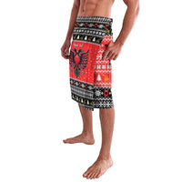 Personalized Albania Christmas Eagle Lavalava The Double-headed Eagle - Wonder Print Shop