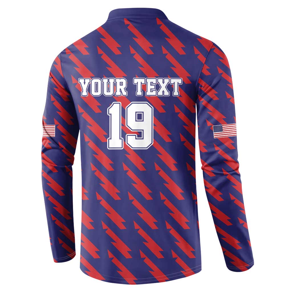 Custom World Soccer 2026 USA Button Sweatshirt Road To Glory Bring It Home - Wonder Print Shop