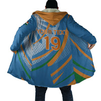 Custom India Cricket Cloak Tricolor with Ashoka Chakra