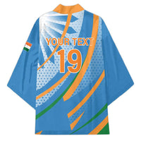 Custom India Cricket Kimono Tricolor with Ashoka Chakra