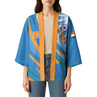 Custom India Cricket Kimono Tricolor with Ashoka Chakra