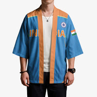 Custom India Cricket Kimono Let’s Go Champions Men in Blue
