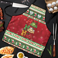 Poland Christmas Apron Ho Ho Ho Squishy Pierogi