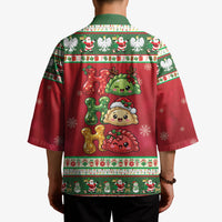 Poland Christmas Kimono Ho Ho Ho Squishy Pierogi