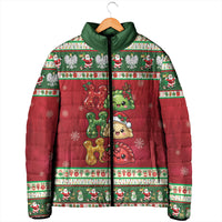 Poland Christmas Padded Jacket Ho Ho Ho Squishy Pierogi