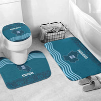 Italy Basilicata Bathroom Set Map With Flag Style - Wonder Print Shop