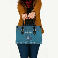Italy Basilicata Leather Bag Map With Flag Style - Wonder Print Shop