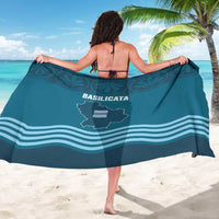 Italy Basilicata Sarong Map With Flag Style - Wonder Print Shop