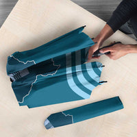 Italy Basilicata Umbrella Map With Flag Style - Wonder Print Shop