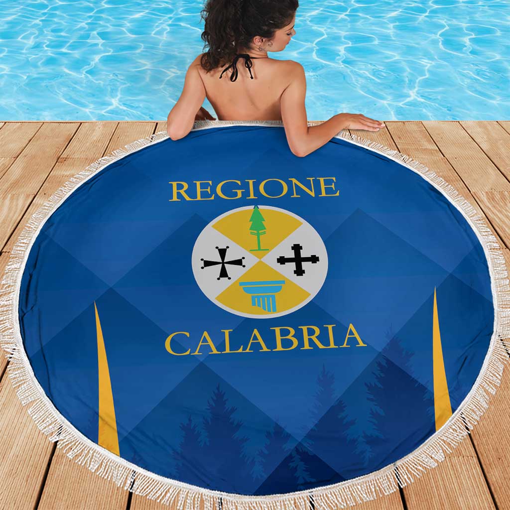 Italy Calabria Beach Blanket Flag Style - Wonder Print Shop