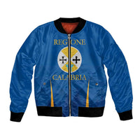 Italy Calabria Bomber Jacket Flag Style - Wonder Print Shop