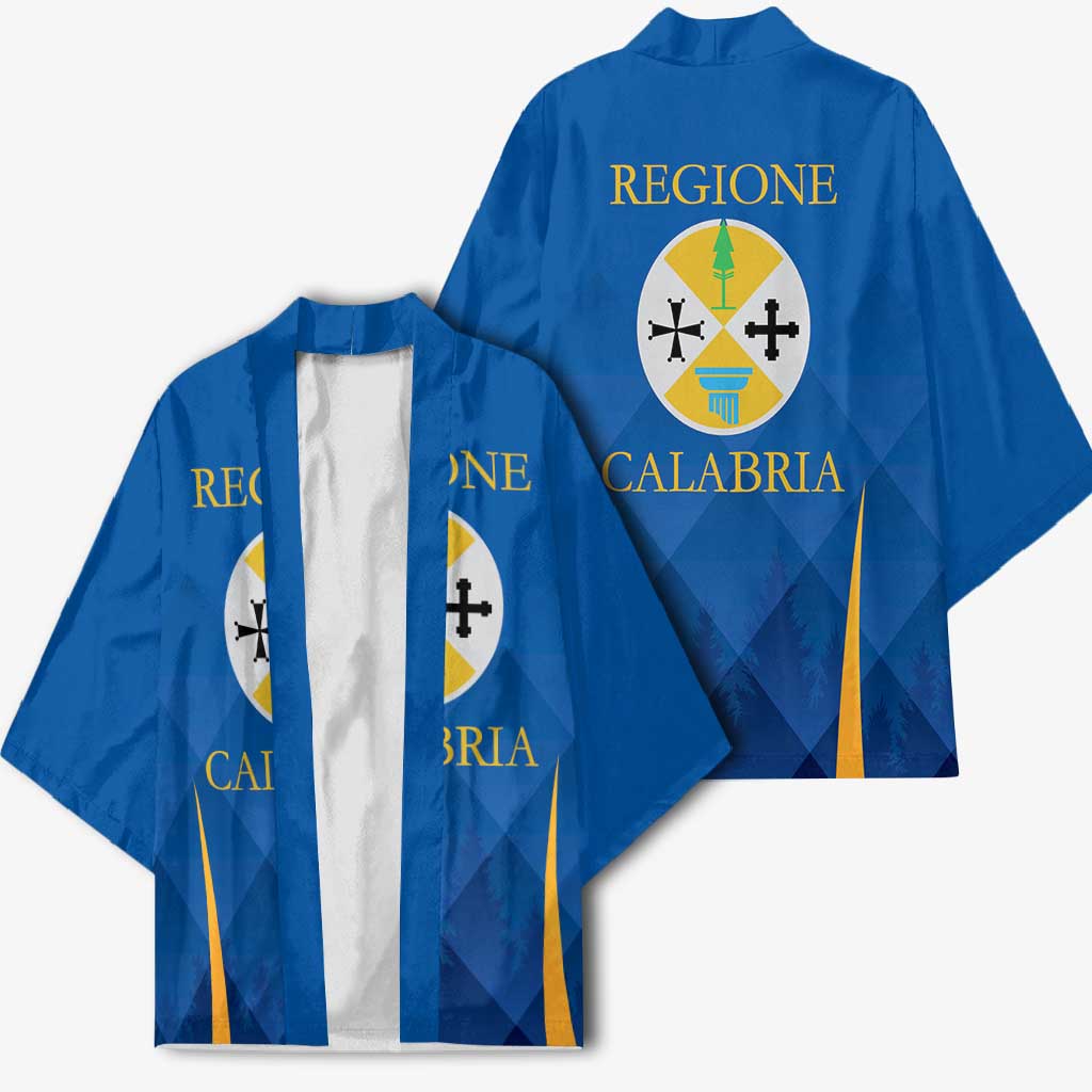 Italy Calabria Kimono Flag Style - Wonder Print Shop