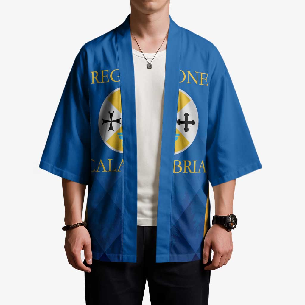 Italy Calabria Kimono Flag Style - Wonder Print Shop