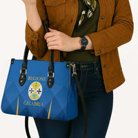 Italy Calabria Leather Bag Flag Style - Wonder Print Shop