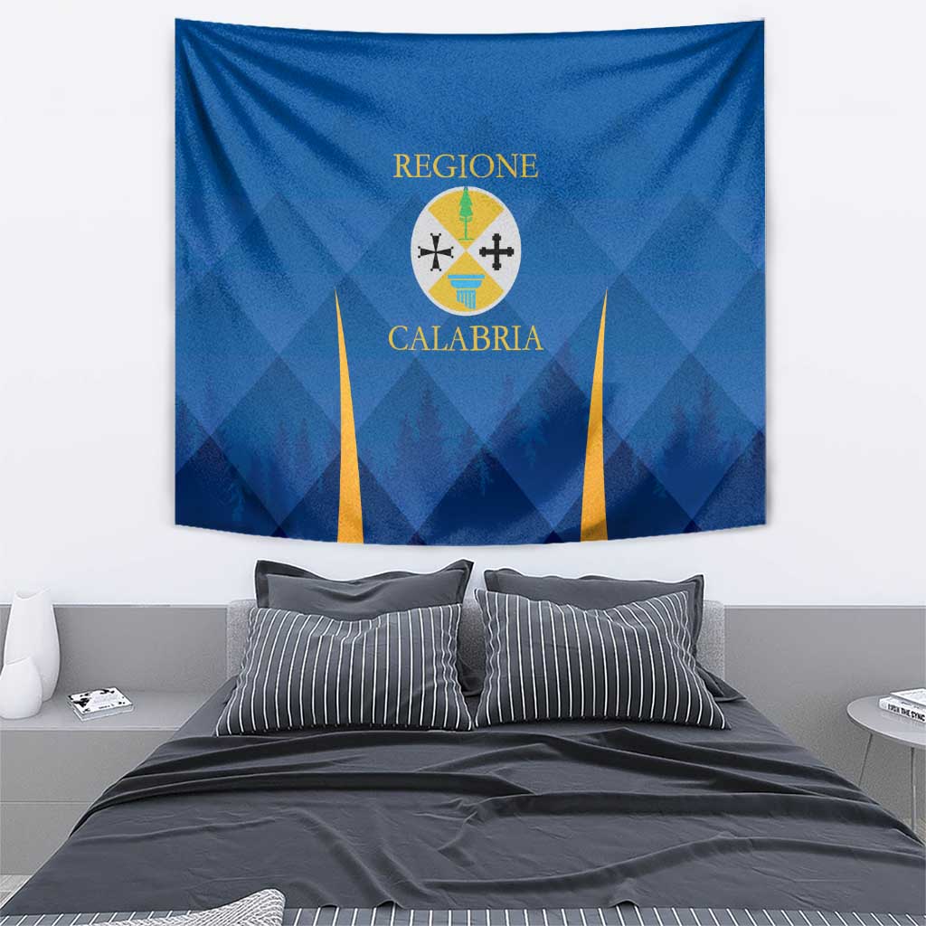 Italy Calabria Tapestry Flag Style - Wonder Print Shop