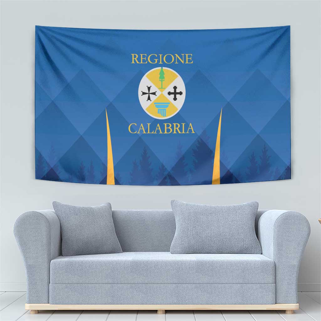 Italy Calabria Tapestry Flag Style - Wonder Print Shop
