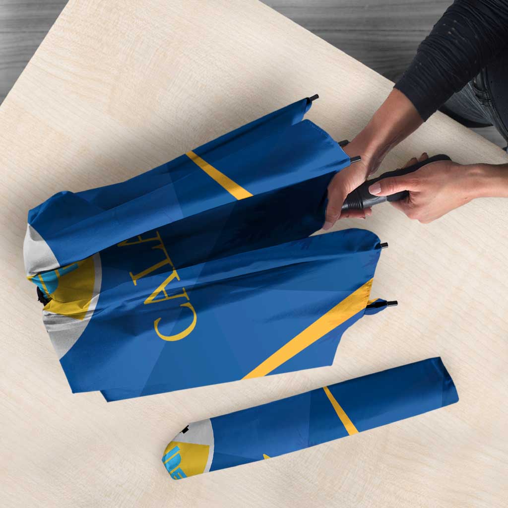 Italy Calabria Umbrella Flag Style - Wonder Print Shop