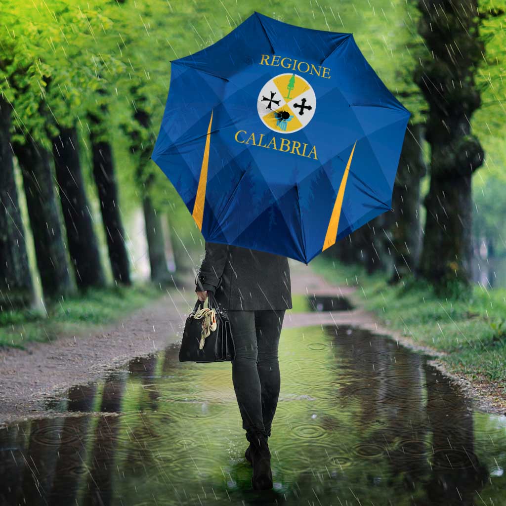 Italy Calabria Umbrella Flag Style - Wonder Print Shop