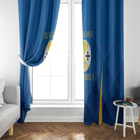 Italy Calabria Window Curtain Flag Style - Wonder Print Shop