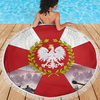 Polish Armed Forces Day Beach Blanket Bog Honor Ojczyzna Heritage