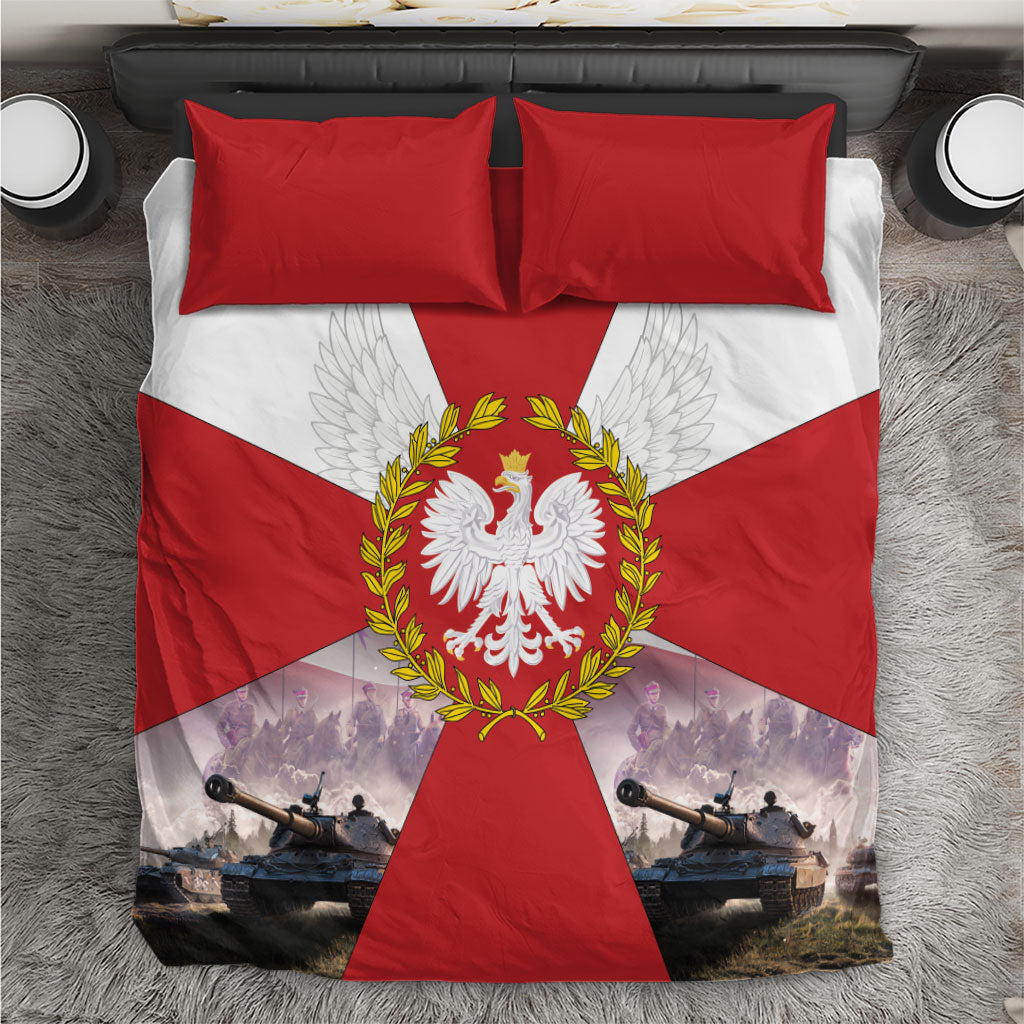 Polish Armed Forces Day Bedding Set Bog Honor Ojczyzna Heritage