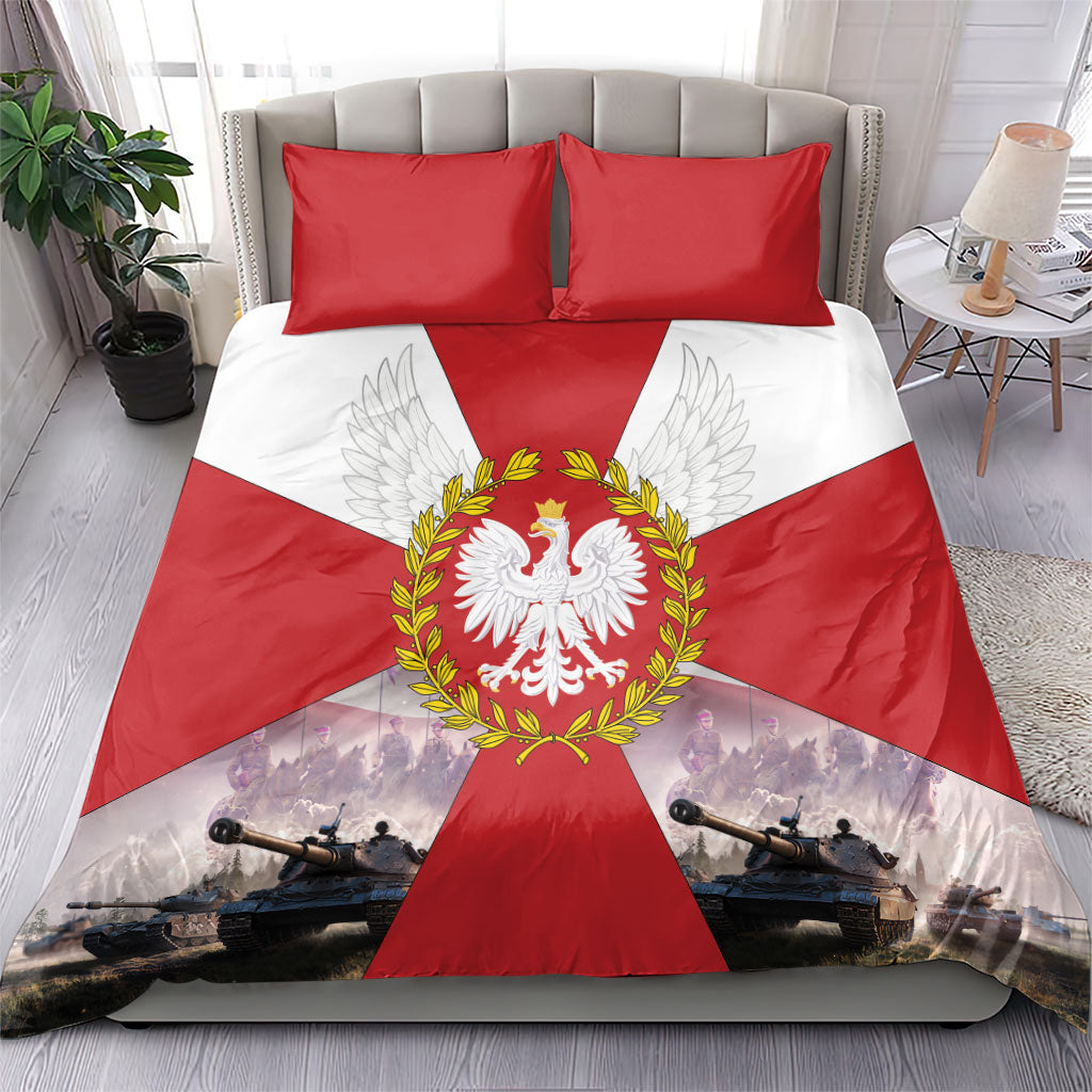 Polish Armed Forces Day Bedding Set Bog Honor Ojczyzna Heritage