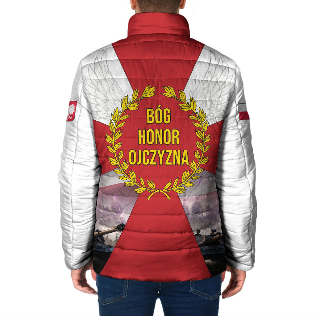 Polish Armed Forces Day Padded Jacket Bog Honor Ojczyzna Heritage