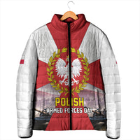 Polish Armed Forces Day Padded Jacket Bog Honor Ojczyzna Heritage