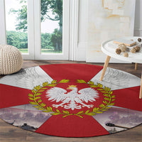 Polish Armed Forces Day Round Carpet Bog Honor Ojczyzna Heritage