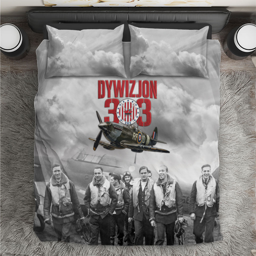 Polish 303 Squadron Bedding Set Battle Of Britain Air Heroes