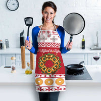 Malta Christmas Apron Maltese Honey Rings - Wonder Print Shop